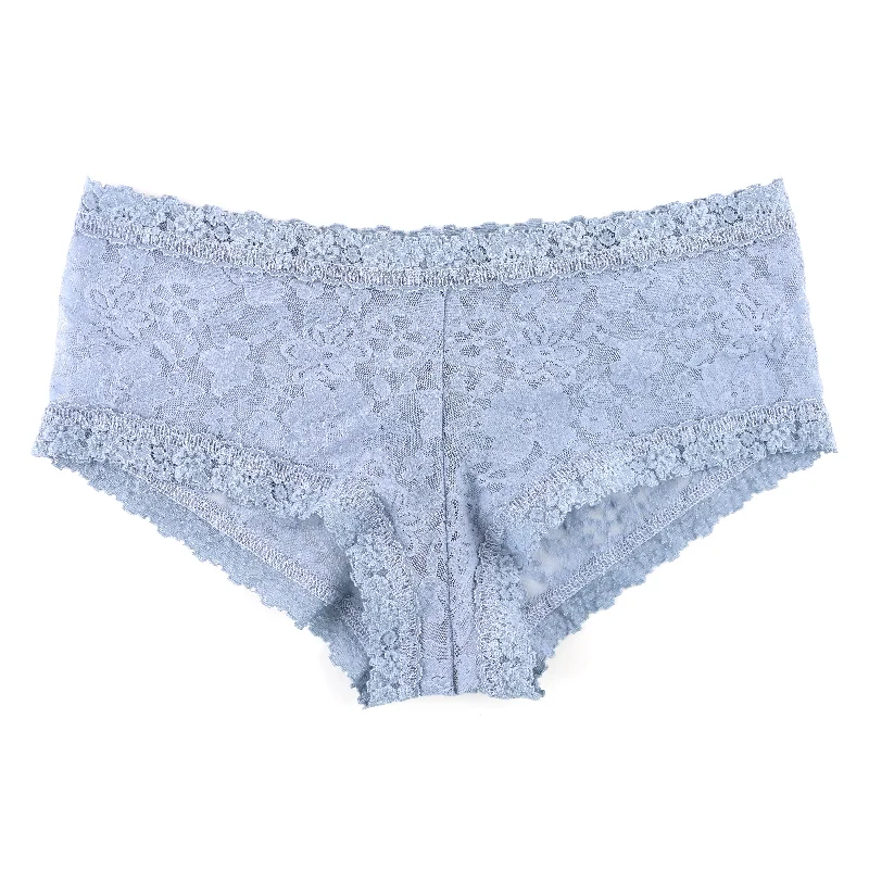 Daily Lace Boyshort | Grey Mist Lace Dress Chic