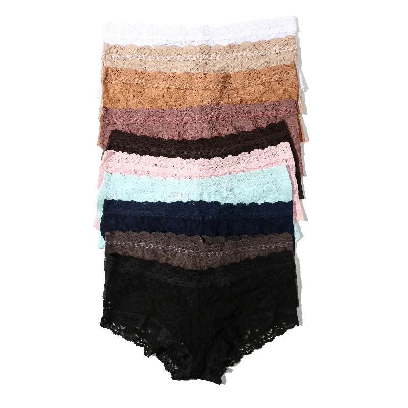 10-Pack Signature Lace Boyshort | Holiday 22 Basic Tiered Lace Dress