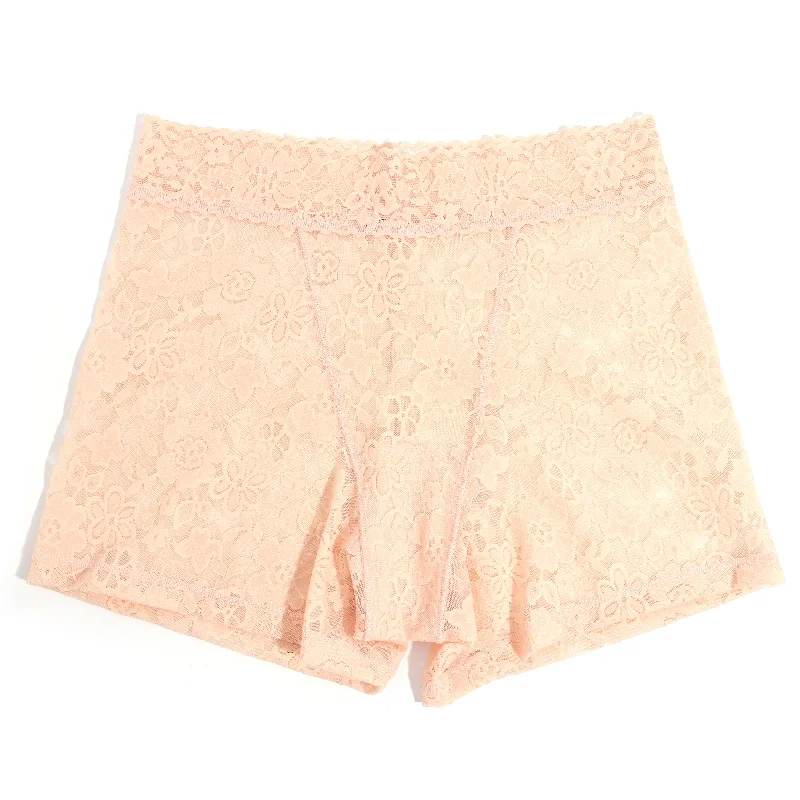 Daily Lace Boxer Brief | Vanilla Lace A-line Dress