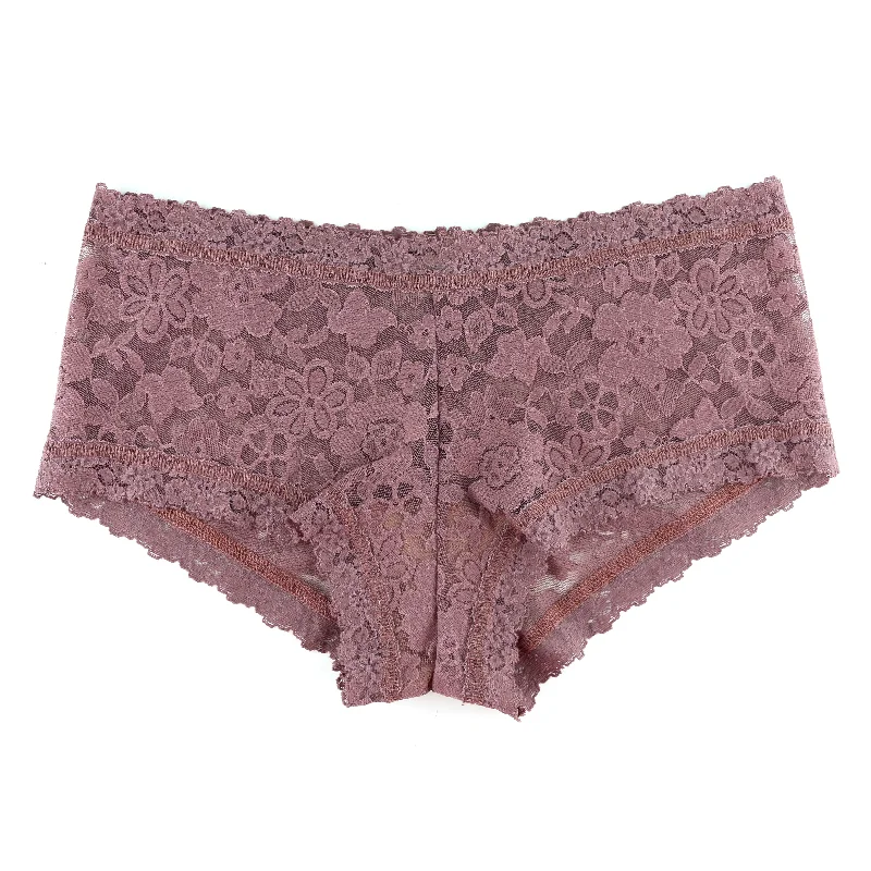 Daily Lace Boyshort | Allspice Brown Lace Dress Vibe