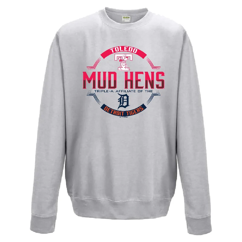 Toledo Mud Hens Mastered Affiliate Crewneck Soft Sweatshirts with Logo