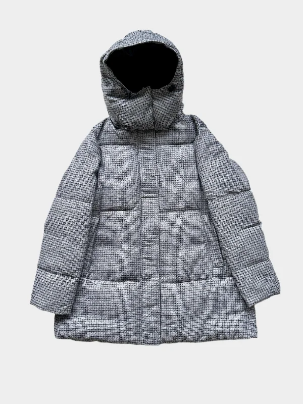 Puffy Checkered Jacket Best women's jackets for rain