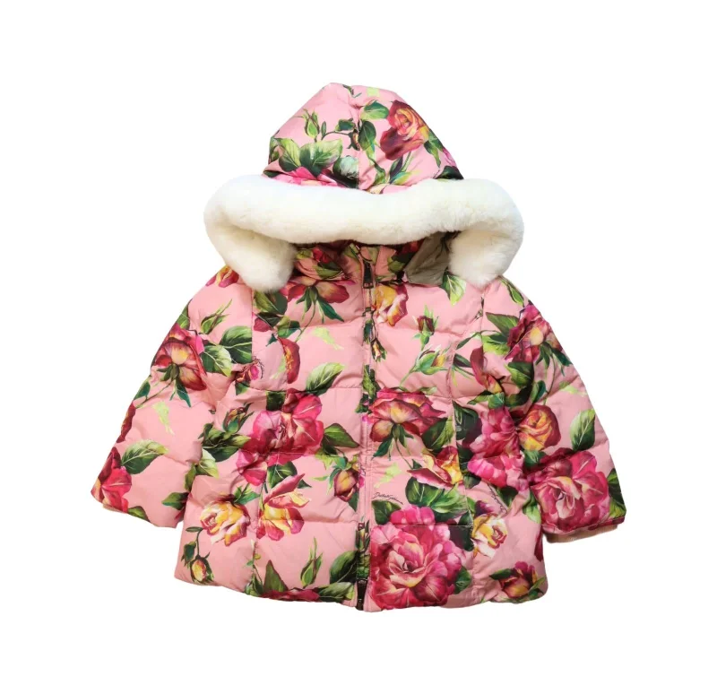 Dolce & Gabbana Puffer Jacket 9-12M Women's Adidas jackets