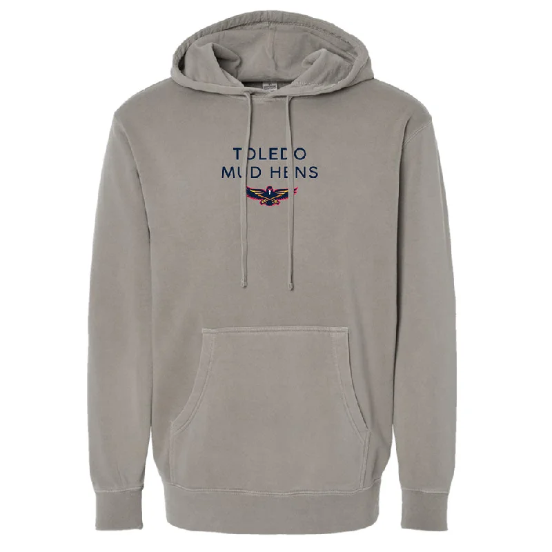 Toledo Mud Hens Minor Real Bird Embroidered Hoodie Cozy Hoodie Pullover