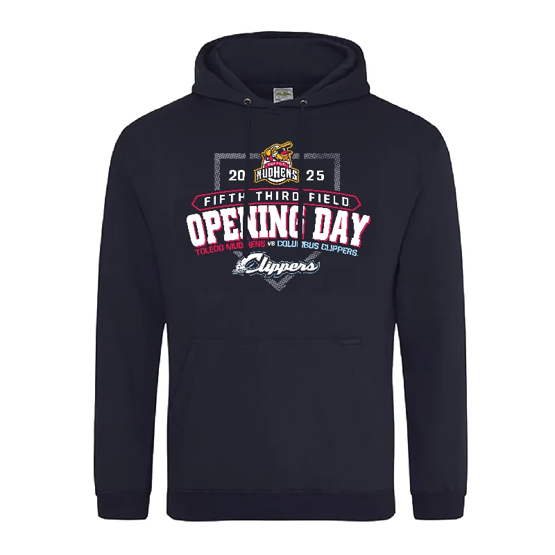 Toledo Mud Hens 2025 Opening Day Hoodie Relaxed Sweatshirt Look