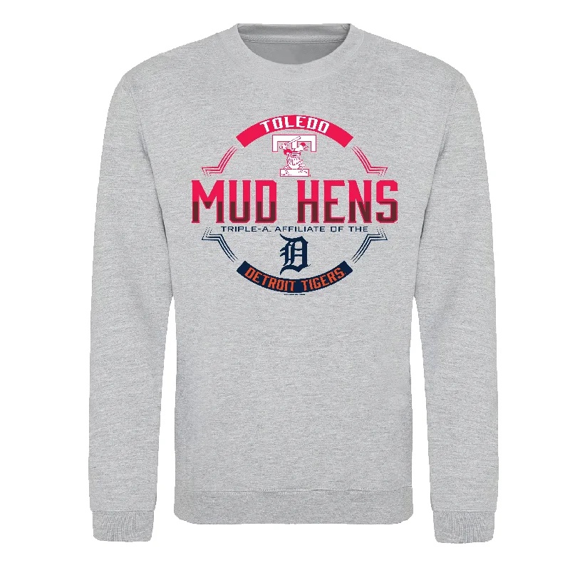 Toledo Mud Hens Mastered Affiliate Crewneck Casual Sweatshirts for Women