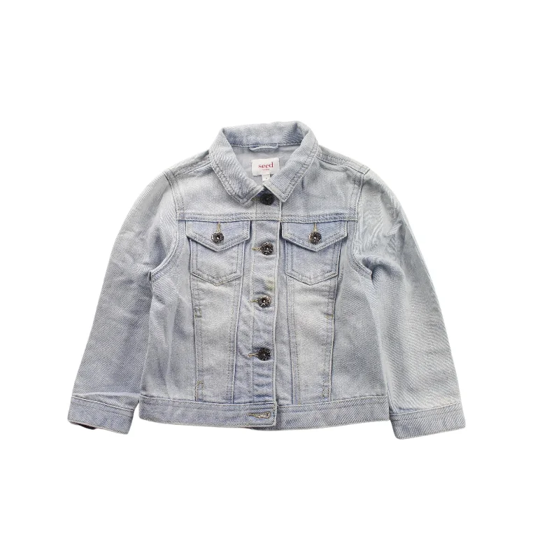 Seed Denim Lightweight Jacket 2T Women's winter puffer jackets