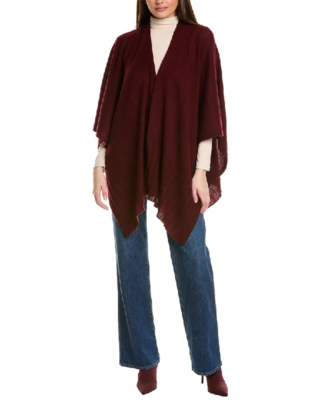 Forte Cashmere Featherweight Cashmere Ruana Thermal sweaters