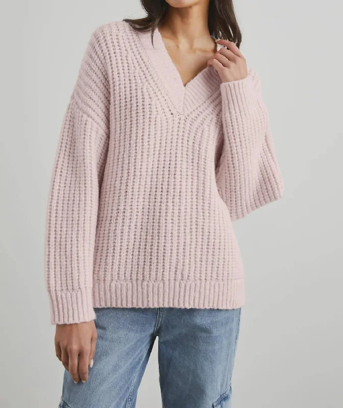 Jodie Sweater In Rosewater Fashionable sweaters