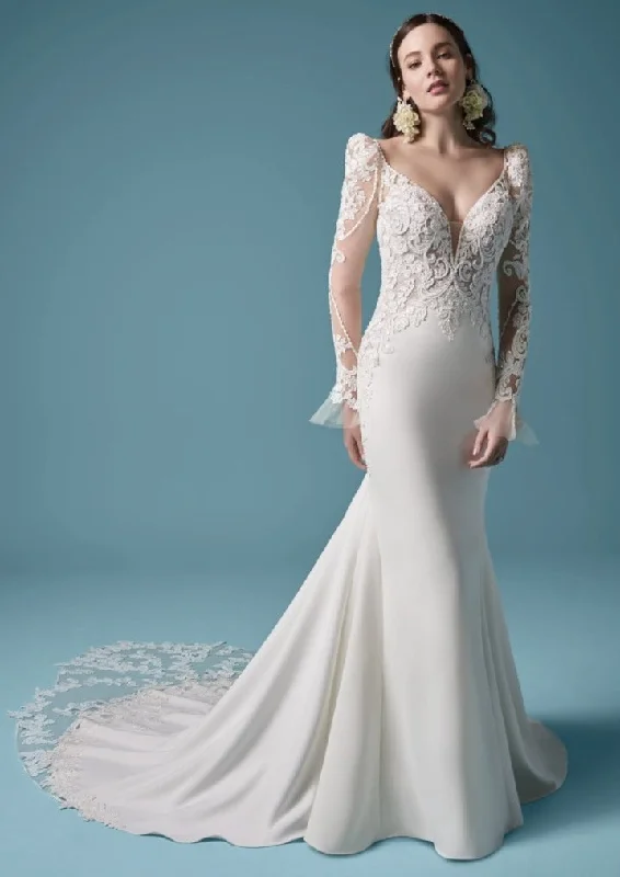 Maggie Sottero Nikki Wedding Dress Empire Waist Dress