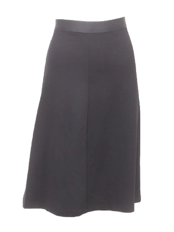 Lillian & Co Black A-line Skirt Everyday wear unclassified skirts