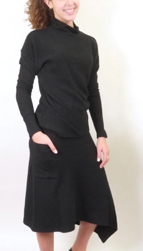 Maxmrkt Knit Ribbed Skirt Discounted unclassified skirts