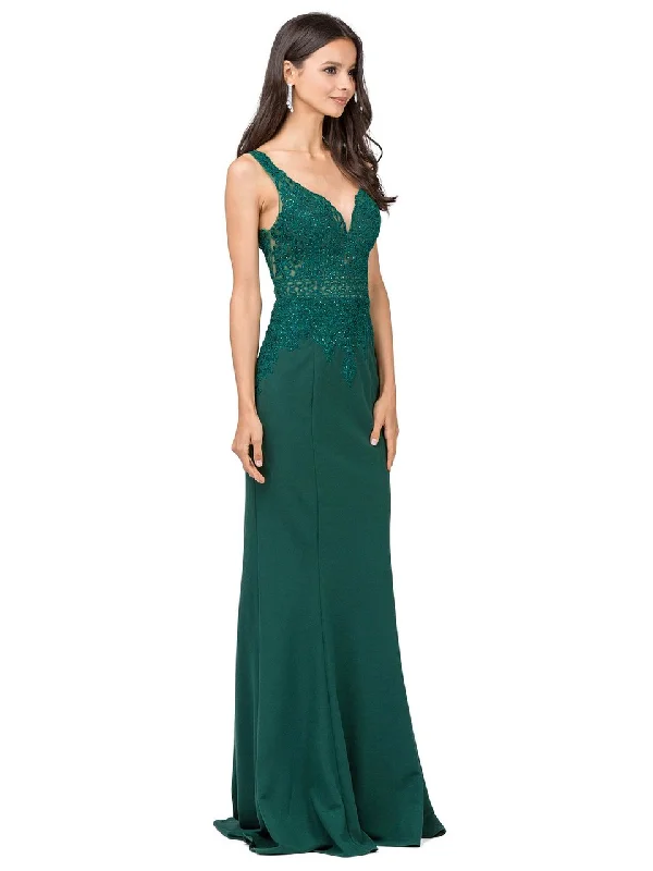 Dancing Queen Sleeveless Beaded Fitted Evening Dress - 1 pc Hunter Green In Size 2XL Available Christmas party dresses