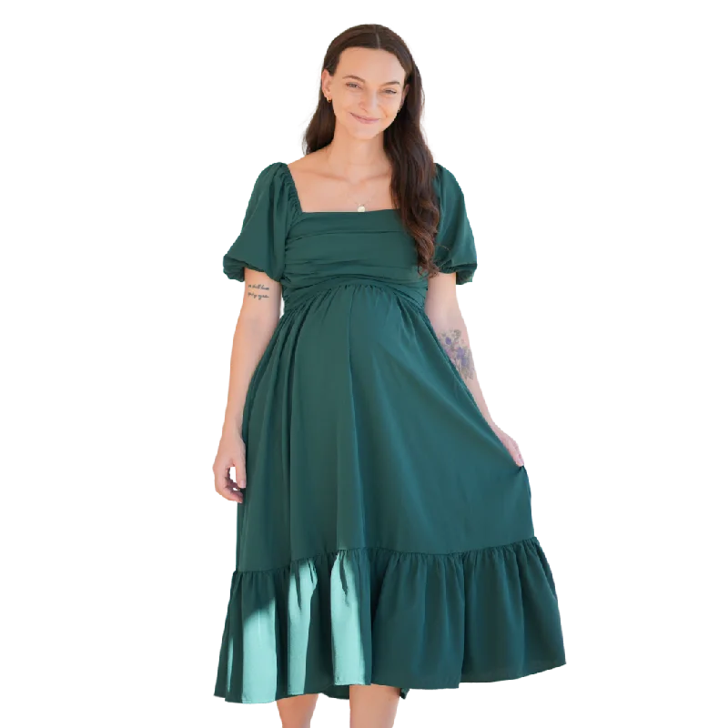 Bronwyn Dress - Forest Green Lounge unclassified dresses