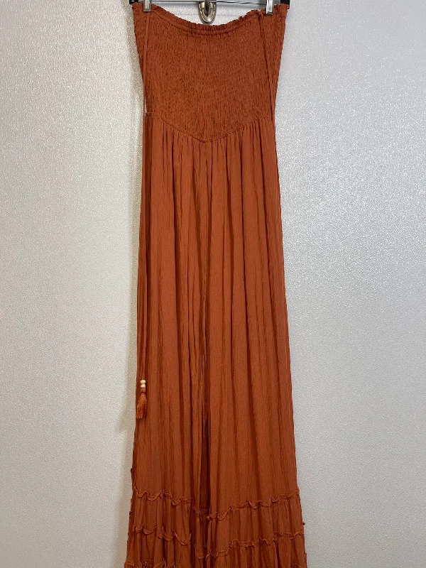 Jumpsuit By Illa Illa In Orange, Size: L Lace unclassified dresses