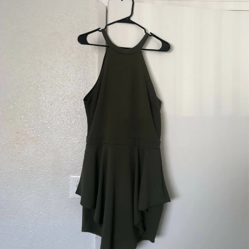 Olive Romper Dress Anniversary unclassified dresses