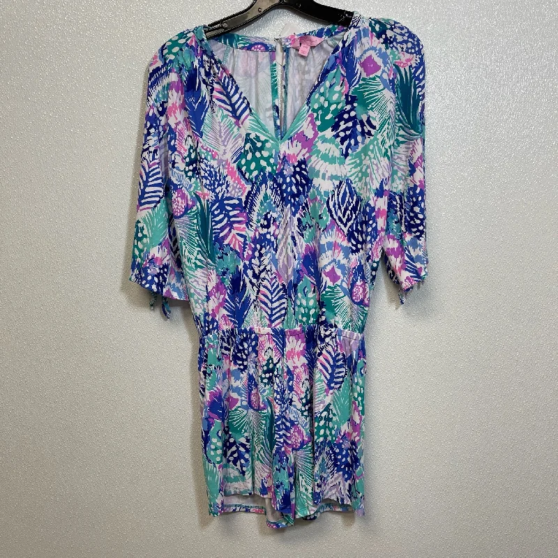 Print Romper Lilly Pulitzer, Size Xxs Beaded unclassified dresses