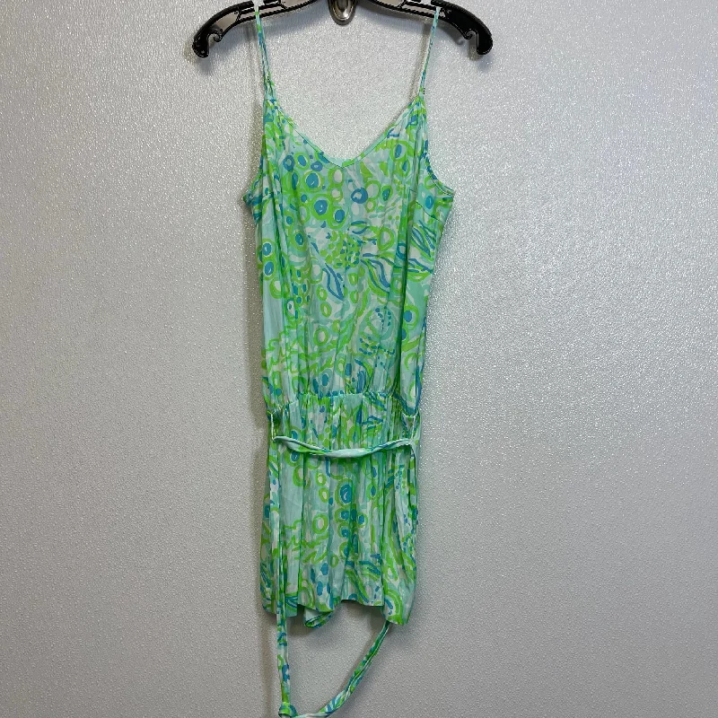 Romper By Lilly Pulitzer In Green, Size: S Elegant unclassified dresses