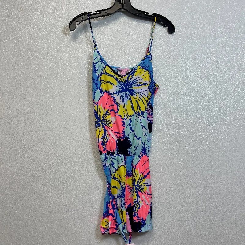 Romper By Lilly Pulitzer In Print, Size: S Trendy unclassified dresses