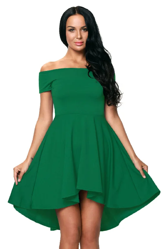 Green All The Rage Skater Dress Petite unclassified dresses