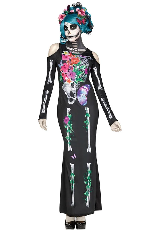 Halloween Cosplay Beautiful Bones Dress Costume Winter unclassified dresses