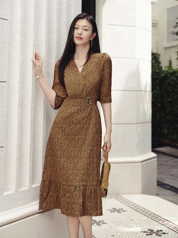 YAYING One-Piece Tea-Length Dress Casual unclassified dresses