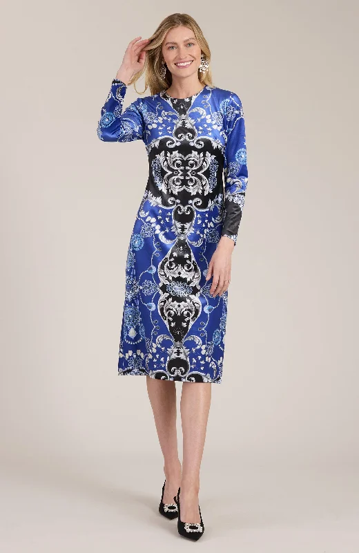 Dana Velvet Diamonds Dress - Diamonds & Sapphires Lace unclassified dresses