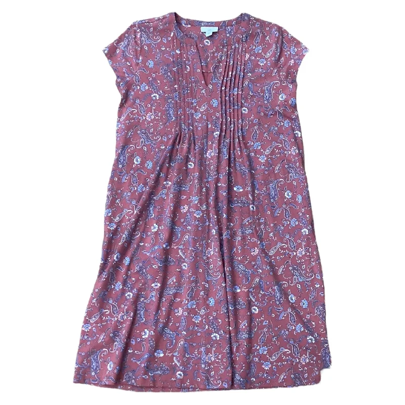 Paisley Print Dress Casual Midi J. Jill, Size S Wraparound Midi Skirt